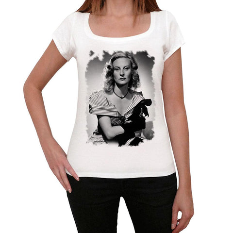Michele Morgan B Women's T-shirt White Birthday Gift 00514