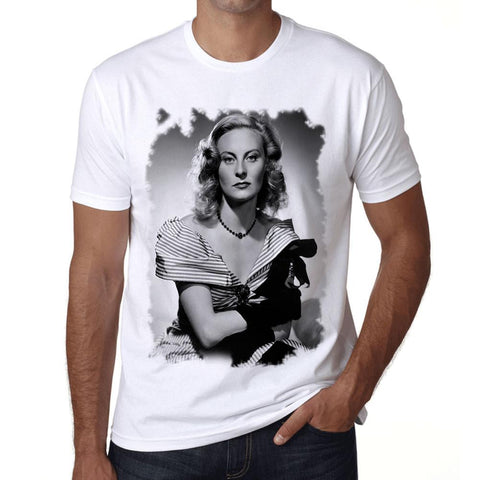 Michele Morgan B Men's T-shirt White Birthday Gift 00515