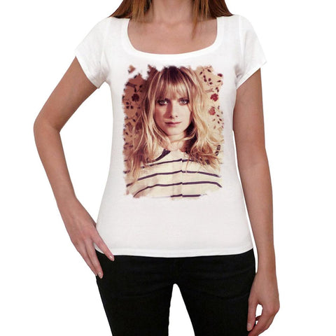 Mélanie Laurent Women's T-shirt White Birthday Gift 00514
