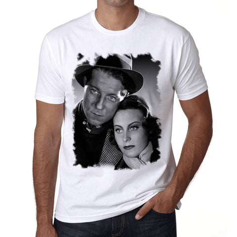 Quai des brumes Gabin Morgan Men's T-shirt White Birthday Gift 00515