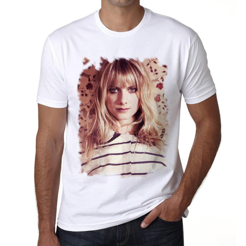 Mélanie Laurent Men's T-shirt White Birthday Gift 00515