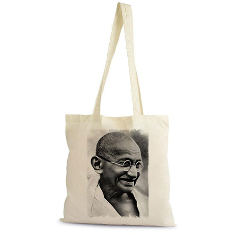Gandhi Shopping Bag, Natural, Cotton, Gift, Beige
